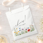 Spring Wild Blume Meadow Wedding Geschenktütchen (Ausgeschnitten)