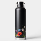 Spring Wild Blume Meadow Wedding Trinkflasche (Rückseite)