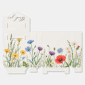 Spring Wild Flower Meadow  Wedding  Geschenkschachtel (Ungefaltet)