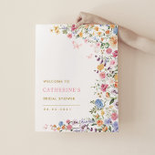 Spring Wildblume Butterfly Brautparty Willkommen Poster