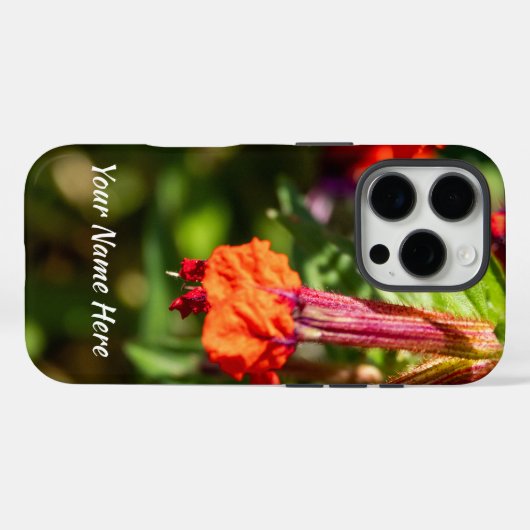 Spring Wildflower Meadow iPhone 16 Pro Case (Rückseite (Horizontal))