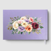 Spring Wildflowers - Blue Lilac Gästebuch (Rückseite)