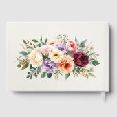 Spring Wildflowers - Ivory Gästebuch (Rückseite)