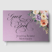 Spring Wildflowers - Lavender Gästebuch (Vorderseite)