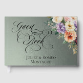 Spring Wildflowers - Sage Gästebuch (Vorderseite)