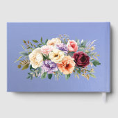 Spring Wildflowers - Sky Blue Gästebuch (Rückseite)