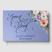 Spring Wildflowers - Sky Blue Gästebuch (Vorderseite)