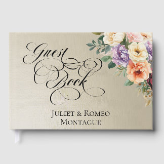 Spring Wildflowers - Wheat Gästebuch