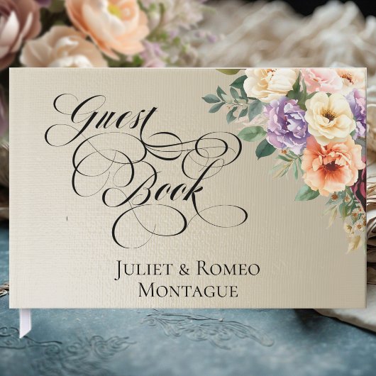 Spring Wildflowers - Wheat Gästebuch