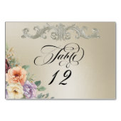 Spring Wildflowers - Wheat Tischnummer (Vorderseite)