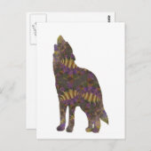 Spring Wolf Postcard Postkarte (Vorne/Hinten)