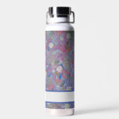 Spring Wonderland Floral Custom Trinkflasche (Rückseite)