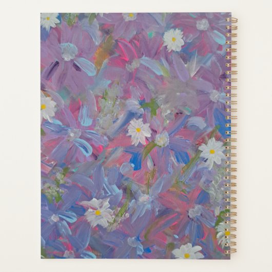 Spring Wonderland Floral Wedding Planner Planer (Rückseite)