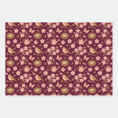 Spring Wrapping Paper Geschenkpapier Set (Vorderseite 3)
