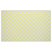 Spring Yellow & White Polka Dot Pattern Stoff (Fat Quarter (45,7 x 55,9 cm))