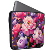 Spring Zen Sunrise Pink Blossom Garden  Laptopschutzhülle (Vorne Rechts)