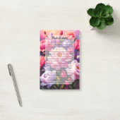 Spring Zen Sunrise Pink Blossom Garden  Post-it Klebezettel (Büro)