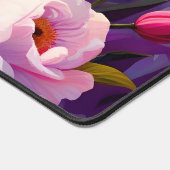 Spring Zen Sunrise Pink Blossom Garden  Schreibtischunterlage (Ecke)