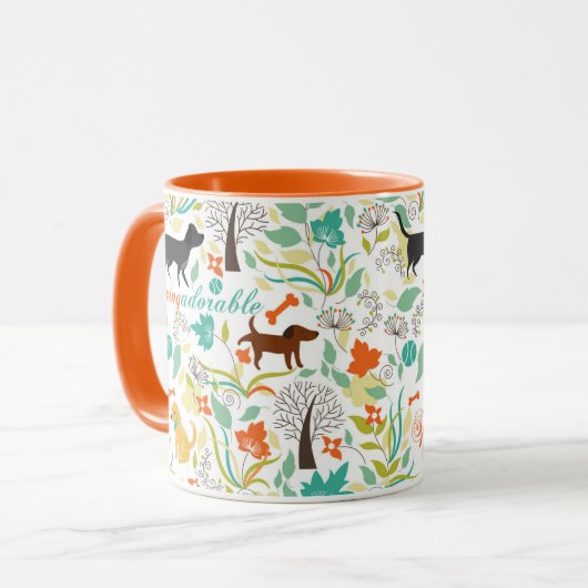 Springadorable Tasse (Vorderseite Links)
