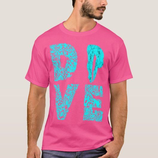 Springboard Dive Water Platform Diver Cliff Tauche T-Shirt (Vorderseite)