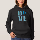 Springboard Diving Gift Diver Platform Springboard Hoodie (Vorderseite)