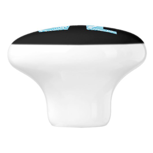 Springboard Diving Gift Diver Platform Springboard Keramikknauf (Seitenansicht)