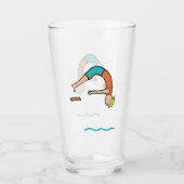 Springboard Diving Glas (Rückseite)