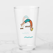 Springboard Diving Glas (Vorderseite)