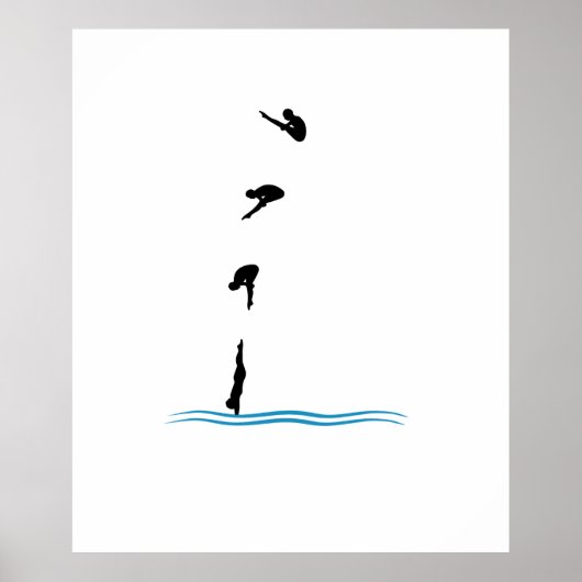 SPRINGBOARD DIVING POSTER (Vorne)