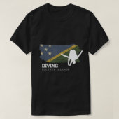 Springboard Diving Solomon Islands Diver Sports Di T-Shirt (Design vorne)