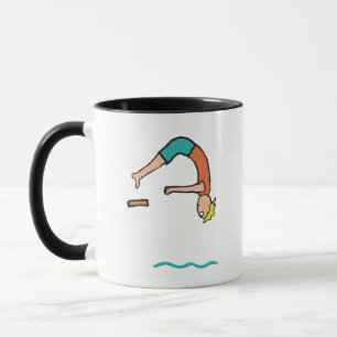 Springboard Diving Tasse