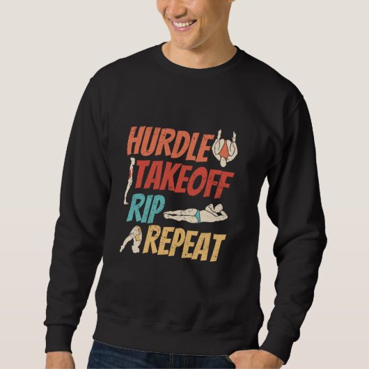 Springboard Tauchlehrer riechen wie Chlorplatf Sweatshirt (Vorderseite)