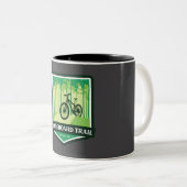 Springboard Trail - Monroe, Oregon Zweifarbige Tasse (VorderseiteRechts)