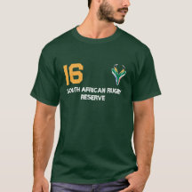 Springbok Face South Africa Flag