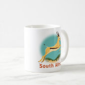 Springbok in Südafrika Kaffeetasse (VorderseiteRechts)