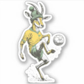 Springbok Star Striker Aufkleber (Vorderseite)