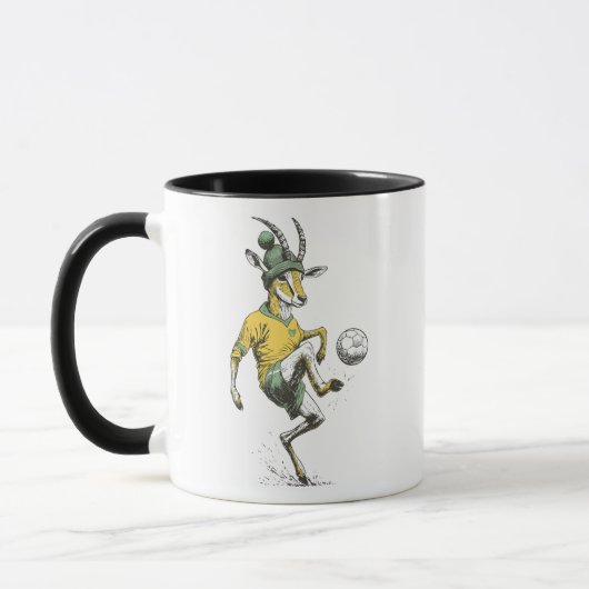 Springbok Star Striker Tasse (Links)