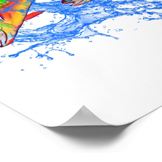 Springbrasse Poster (Ecke)