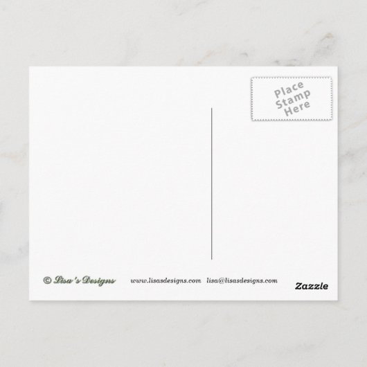 Springbrook Postkarte (Rückseite)