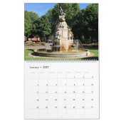 Springbrunnen 2027 Kalender (Jan 2027)