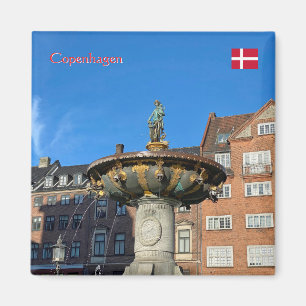 Springbrunnen der Barmherzigkeit in Kopenhagen, Dä Magnet