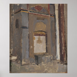 Springbrunnen im Khan-Palast in Bakhchisaray. Poster