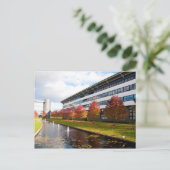 Springbrunnen in Warwick Postkarte (Stehend Vorderseite)