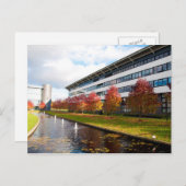 Springbrunnen in Warwick Postkarte (Vorne/Hinten)