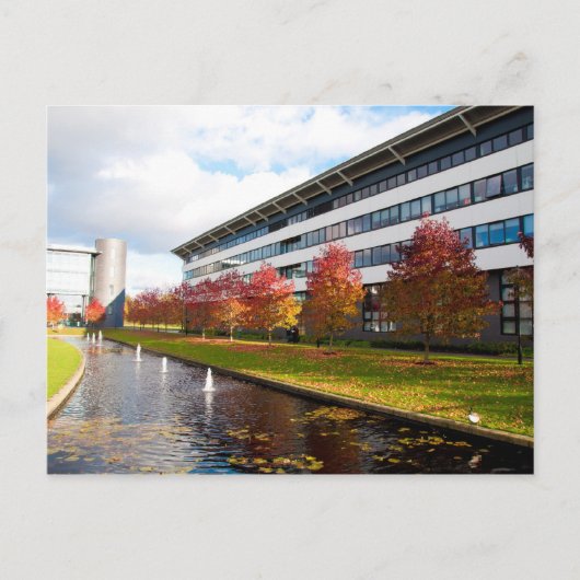 Springbrunnen in Warwick Postkarte (Vorderseite)