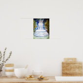 Springbrunnen Marshall Michigan Poster (Küche)