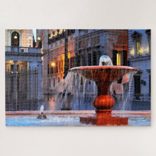 Springbrunnen von Rom. Puzzle