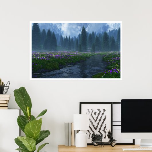 Springcreek Poster (Heimbüro)