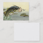 SPRINGEN der BASS-Visitenkarte-Schablone Visitenkarte (Vorne/Hinten)