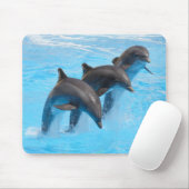 Springen der Delphin-Mäusematte Mousepad (Mit Mouse)